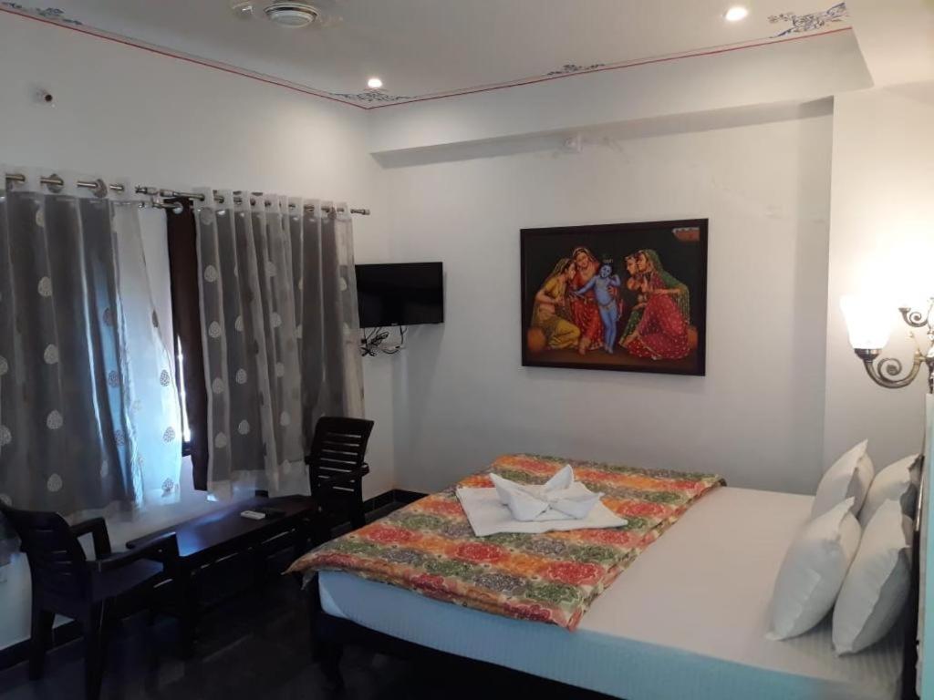 Hotel Shiv Palace Udaipur Buitenkant foto